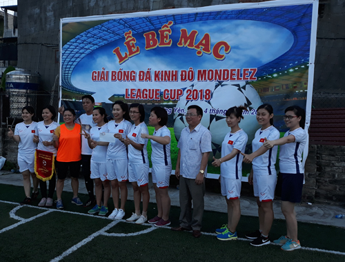 Bế mạc giải bóng đá Kinh Đô Mondelez league Cup năm 2018