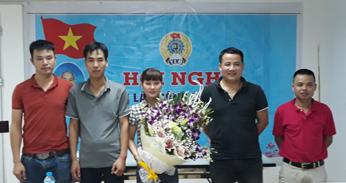 LĐLĐ huyện Mỹ Hào thành lập Công đoàn Cty TNHH Nexplus Vina