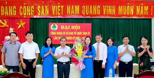 Đại hội Công đoàn cơ sở Ban Tổ chức Tỉnh ủy khóa VI, nhiệm kỳ 2017- 2022.
