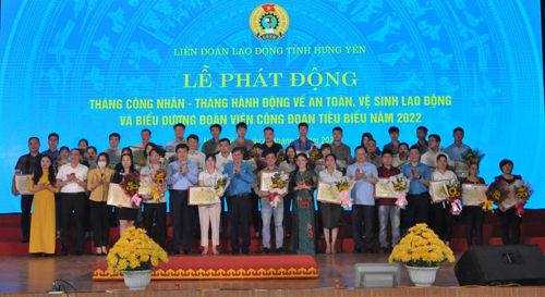 Liên đoàn Lao động tỉnh: Phát động “Tháng công nhân” và “Tháng hành động về an toàn, vệ sinh lao động” năm 2022.