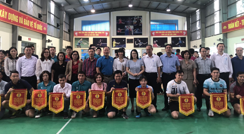 Công đoàn ngành Y tế : Tưng bừng giải thể thao chào mừng tháng công nhân năm 2022