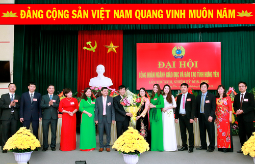 Đại hội Công đoàn ngành Giáo dục Hưng Yên lần thứ XXIII, nhiệm kỳ 2018 - 2023