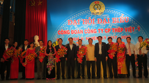 Đại hội đại biểu công đoàn công ty cổ phần thép Việt Ý  khóa V, nhiệm kỳ 2017 – 2022
