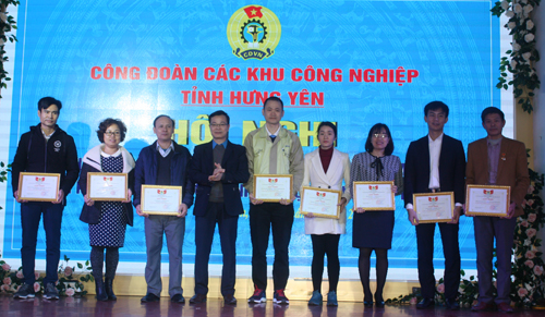 Công đoàn các Khu công nghiệp tổng kết hoạt động công đoàn và phong trào công nhân năm 2018.