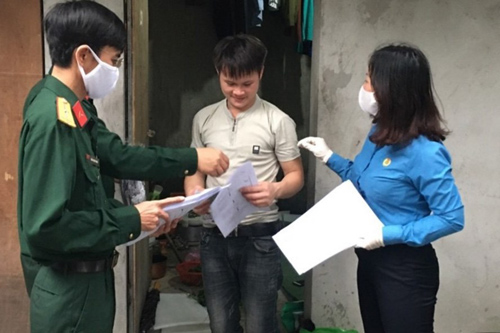 Cán bộ Công đoàn vận động chủ nhà giảm giá thuê trọ cho công nhân
