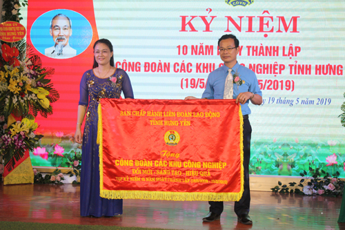      Công đoàn các Khu công nghiệp tỉnh Hưng Yên kỷ niệm 10 năm thành lập