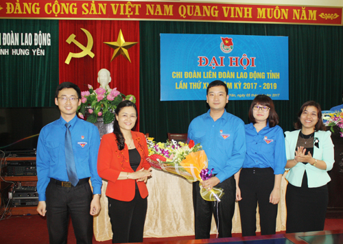 Đại hội Chi đoàn Cơ quan Liên đoàn Lao động tỉnh Hưng Yên lần thứ XI, nhiệm kỳ 2017-2019