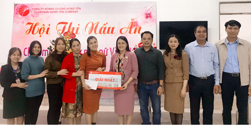 Công đoàn cơ sở Công ty TNHH Hoàng Dương Tổ chức Hội thi nấu ăn nhân dịp 20/10