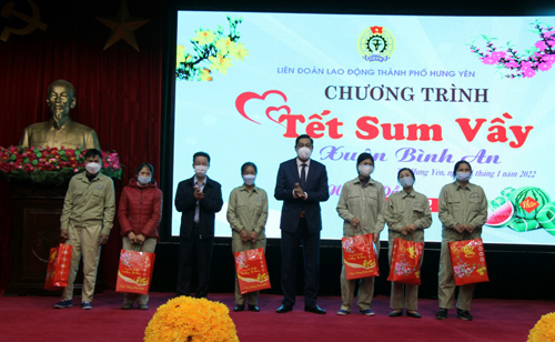 Liên đoàn lao động thành phố Hưng Yên tổng kết hoạt động công đoàn năm 2021