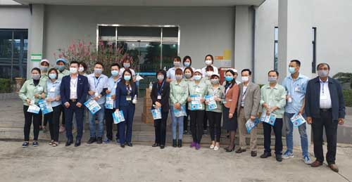 Công đoàn các Khu công nghiệp tích cực  phòng chống dịch bệnh viêm đường hô hấp cấp do chủng mới củaVirus Corona (Covid-19) gây ra