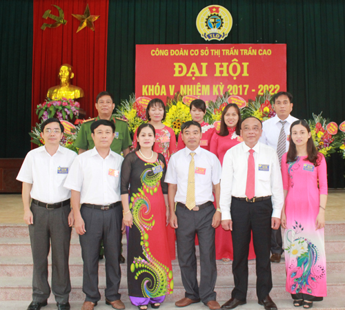Liên đoàn Lao động Phù cừ chỉ đạo Đại hội điểm công đoàn cơ sở nhiệm kỳ (2017 – 2022)