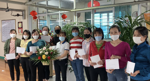 63 triệu đồng hỗ trợ cho đoàn viên công đoàn các doanh nghiệp bị ảnh hưởng bởi dịch Covid - 19