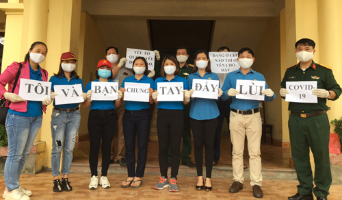 Liên đoàn Lao động huyện Văn Lâm ra quân tình nguyện phòng chống dịch Covid – 19.