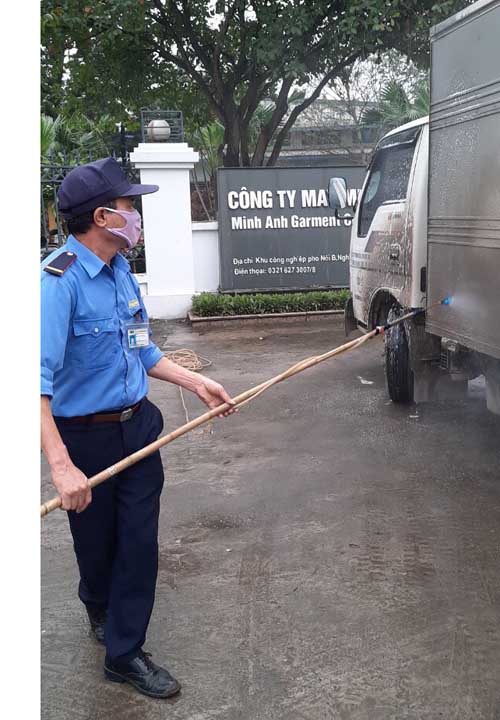 Liên đoàn Lao động huyện Yên Mỹ tích cực phòng chống dich Covid – 19