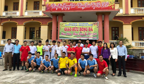 Các Công đoàn cơ sở huyện Phù Cừ sôi nổi giải bóng đá giao lưu mừng xuân Kỷ Hợi 2019.