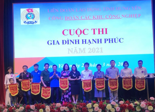 Công đoàn Các Khu Công nghiệp tổ chức Cuộc thi “Gia đình hạnh phúc” năm 2021