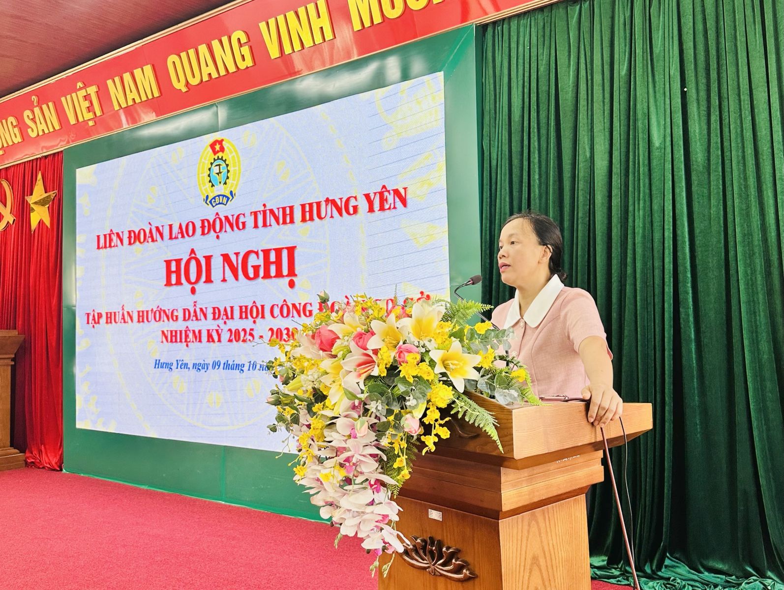 Tập huấn công tác tổ chức Đại hội Công đoàn cơ sở, nhiệm kỳ 2025-2030